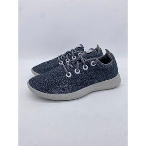 All Birds Shoes Womens 7‎ Blue Merino Wool Running Runner Sneakers Casual Ladies